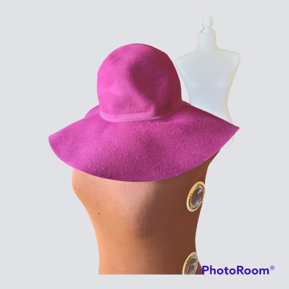 H&M Boho wide brimmed felt hat.